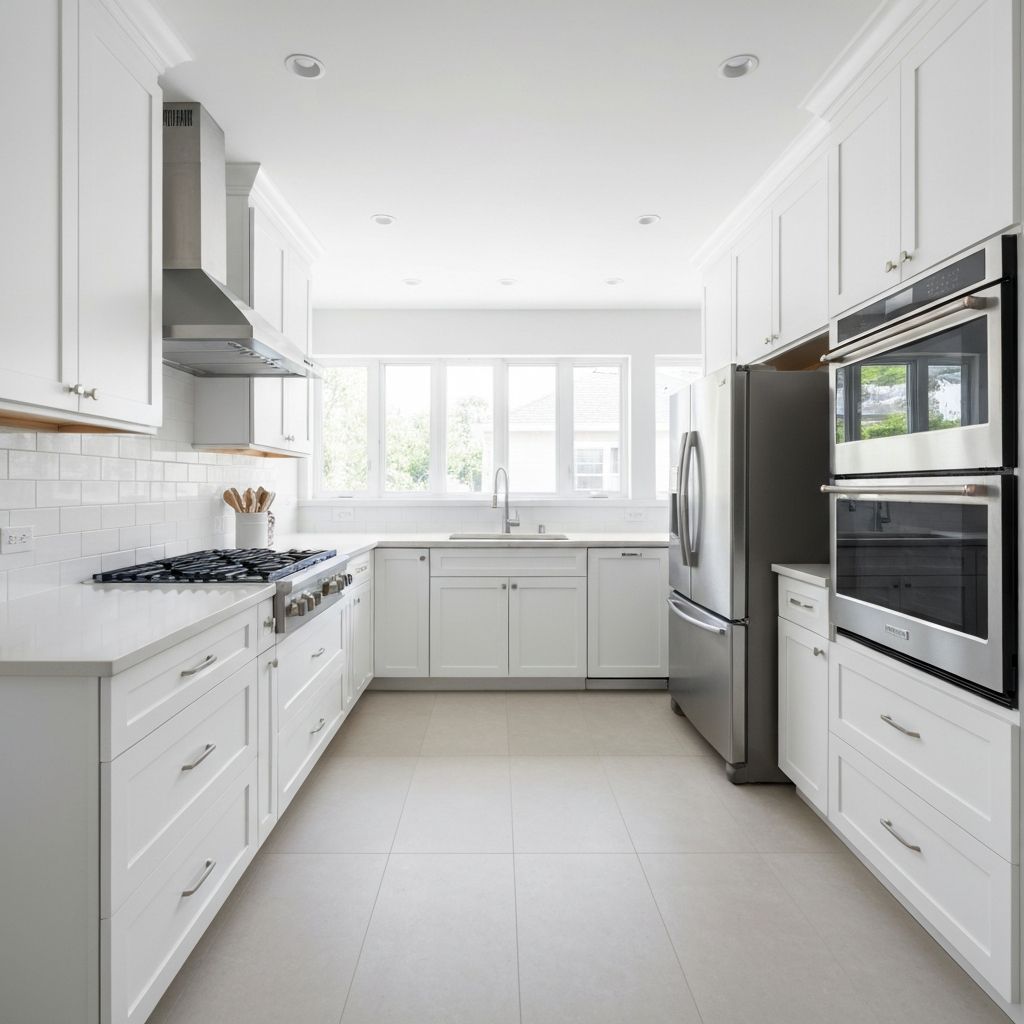 Modern kitchen installation and fitting