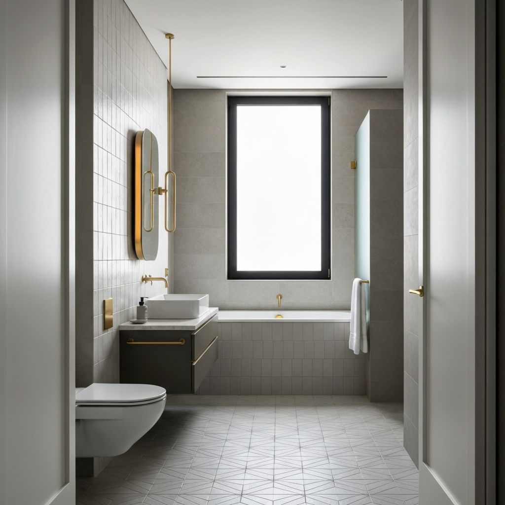 Luxury bathroom installation